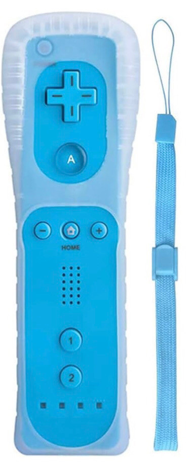 Wii Remote Controller, Upgrade Wii Wireless Controller (Blue) in Nintendo Wii in Saskatoon