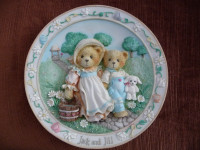 Cherished Teddies - Jack & Jill Plate (114901)