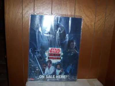 2010 STAR WARS GALAXY SERIES 5 ADVERTISING POSTER, View more