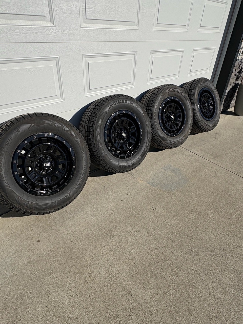 Yokohama Winter Tires and Custom - Fast HD Series Rims rims. | Tires ...