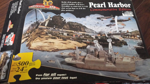 3D PUZZLE pearl harbor in Hobbies & Crafts in Sault Ste. Marie