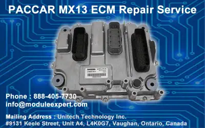 PACCAR MX-11 and MX-13 ECM Repair and rebuild Cummins Celect Plus M11 L10 N14 ECM ECU Repair and Reb...
