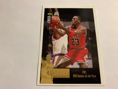 1995-96 Collector's Choice European Stickers MICHEAL JORDAN #MJ1, View more