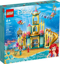 LEGO DISNEY 43207  Ariel's Underwater Palace BRAND NEW IN BOX!!!