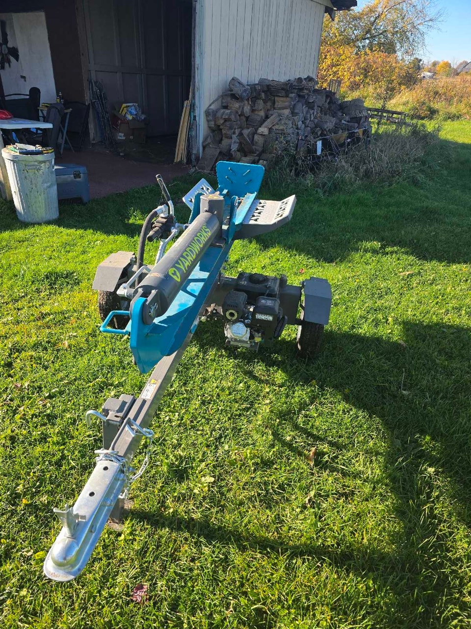 Yardworks 25 Ton Horizontal and Vertical Log Splitter | Outdoor Tools ...