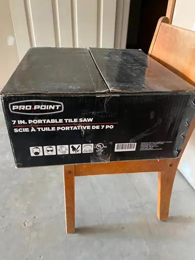 Pro Point Tile Cutter Saw 7 in. Electric Bench-Mount, View more