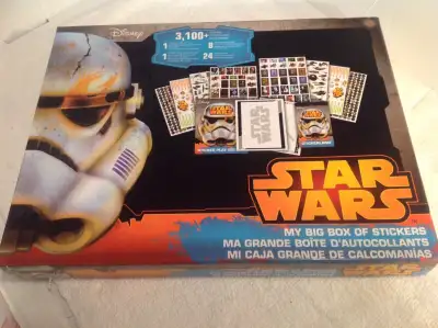 Disney Star Wars big box of stickers, View more