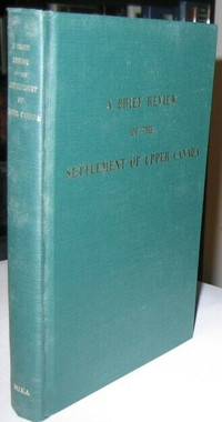 A Brief Review of the Settlement of Upper Canada, D. M'Leod
