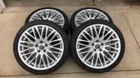 20 inch BMW BBS rims + tires. Great condition.