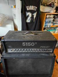 Peavey 5150 II head with matching 4x12 cabinet 