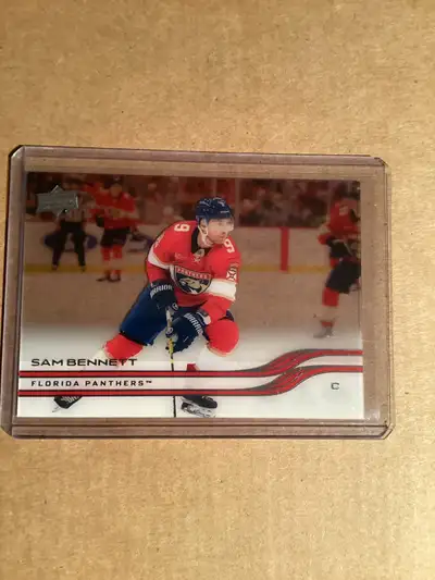 2025-26 UD Extended Series Clear Cut Sam Bennett #555, View more