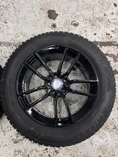 I'm selling a set of Mercedes GLC300 winter tires and rims in like-new condition! These 235/60R18 wi...