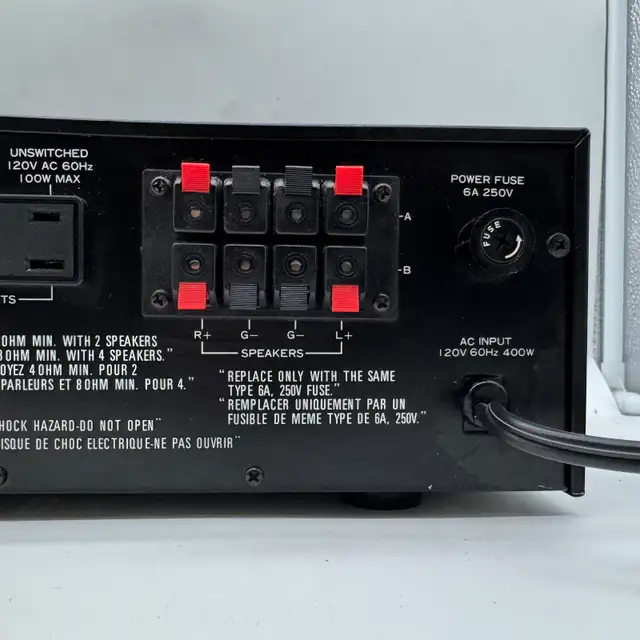 LXI 28925 Amplifier Aka Sherwood Ad620b 100Wpc Tested Working in Stereo Systems & Home Theatre in City of Toronto - Image 10