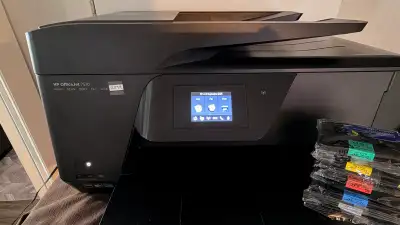 HP OfficeJet 7510, All-In-One Printer + 5 New Ink Cart, View more