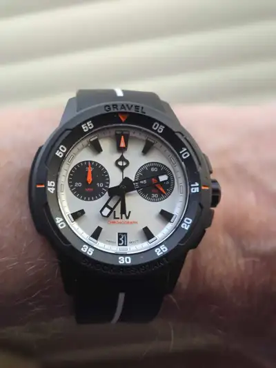 Liv Gravel 002 Panda Swiss Chronograph, View more