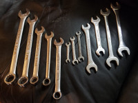 Assortment of Prof. Grade Wrenches – Herbrand, Gray, Craftsman