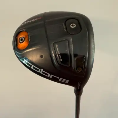 Club: Cobra F6 10.5 Degree Driver right handed Shaft: Matrix Ozik Regular Flex Grip: Lamkin REL Stan...