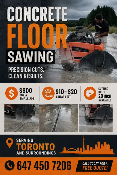 Concrete floor cutting, View more
