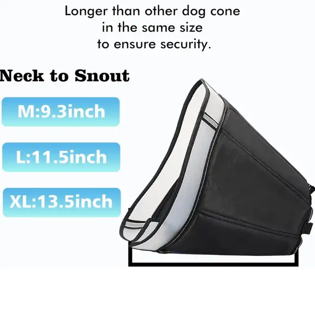 New Medium Dog recovery collar cone e-collar in Accessories in Brantford - Image 4