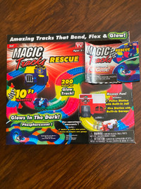 Magic Tracks Rescue toy car set