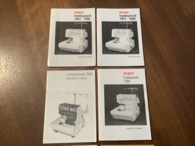 Pfaff Serger and Sewing Machine Manuals in Hobbies & Crafts in Grand Bend - Image 2