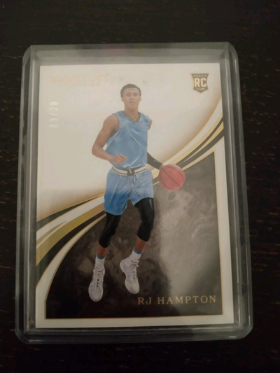Rj Hampton Basketball ROOKIE CARDS..Short print, View more