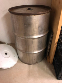 Stainless steel drum