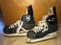 Vintage Bauer Pro 98 Pair of Ice Hockey Skates