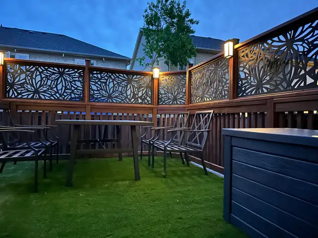 Deck Privacy Screen in Decks & Fences in Mississauga / Peel Region - Image 3