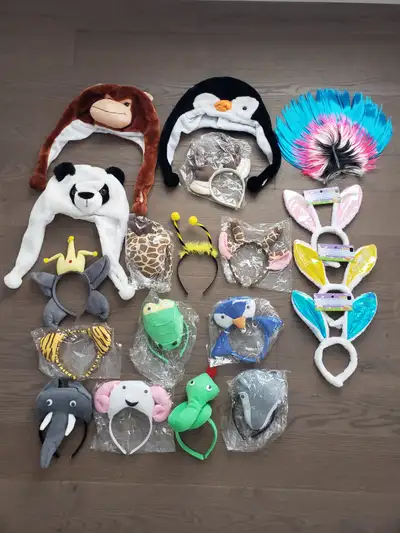Party costume animal hats, View more