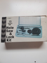 Hole Saw and Lock Kit