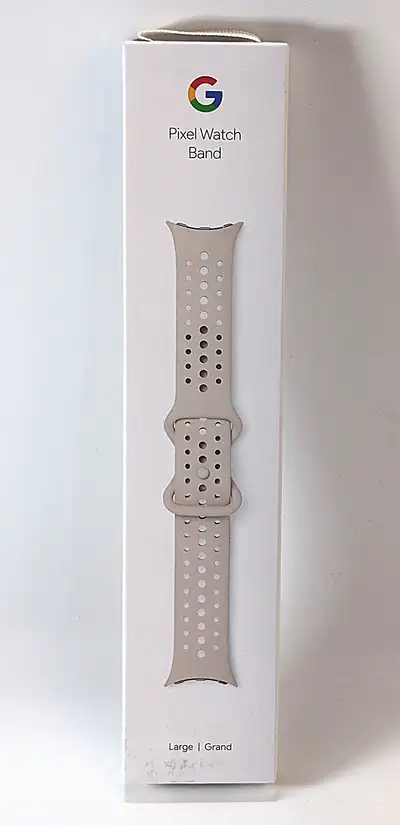 Google Pixel Watch 1-3 41mm Sport Band Strap Porcelain Large, View more