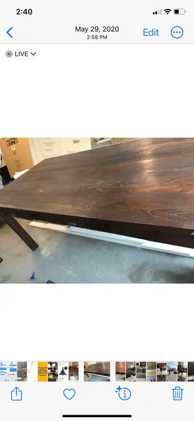 Muskoka Teak Dining Table and 10 chairs, View more