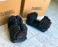 New Adjustable Dumbbells (10lb-90lb)