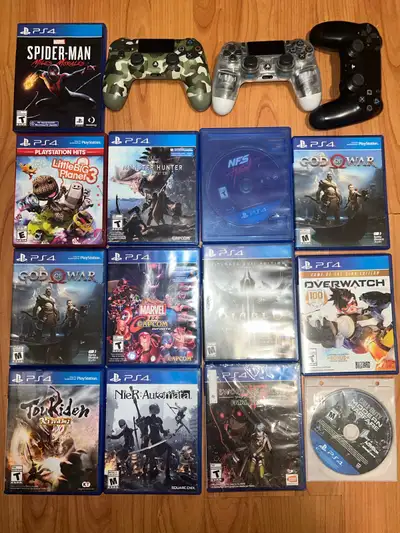 ps4 games and controllers for sale!, View more