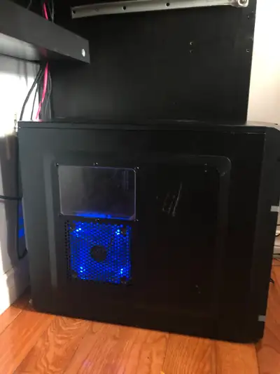 CPU-Ryzen 5 2600 GPU-Rx 580 8 Gb HDD-1tb SSD-250 RGB Fans