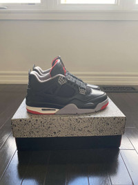 Jordan 4 Bred Reimagined *with receipt* (size 9.5 men’s)