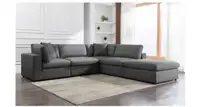 New! 5 piece urban lounger sectional 
