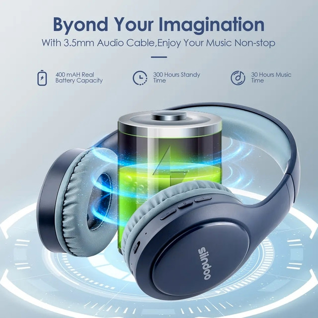 Casque Bluetooth,Bluetooth Headphones  dans Écouteurs  à Ville de Montréal - Image 4
