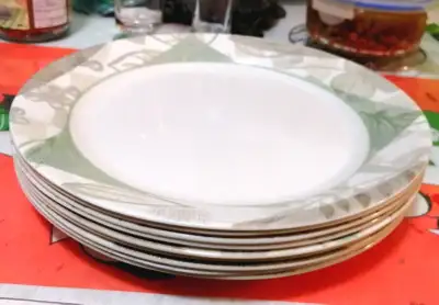9 pcs CORELLE DINNER PLATES, View more
