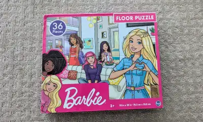 Barbie 36-Piece Jigsaw Puzzle No missing or broken pieces. Pickup in Leduc.