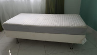 ikea sultan hurva single twin mattress come with washable cover