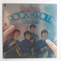 The Beatles Record Album Vinyl LP Rock 'N' Roll Music Vintage VG