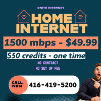 HIGH SPEED HOME INTERNET SERVICE - GET THE BEST INTERNET DEALS