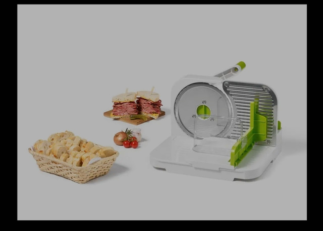 *New - Starfrit Manual Deli Slicer with Stainless Steel Blade  in Kitchen & Dining Wares in St. Catharines - Image 4