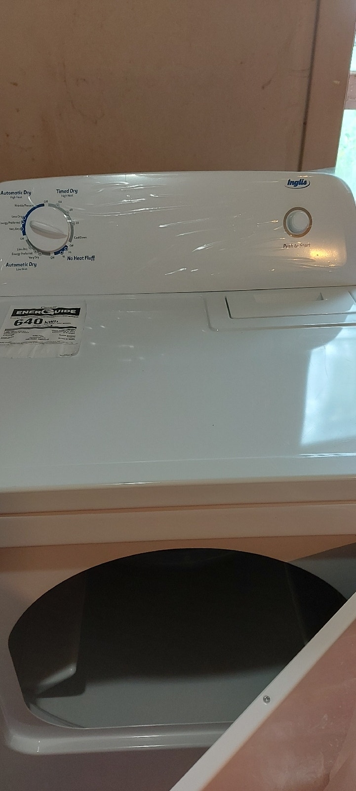 Inglis electric dryer bought JUNE at the Brick Washers & Dryers