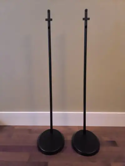 Small Bookshelf or Satellite Speaker Stands, View more