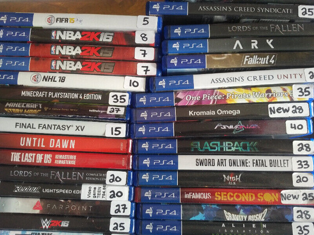 PS4 games for sale individually. Also PS3 etc (updated Mar /24 in Sony Playstation 4 in Markham / York Region - Image 4
