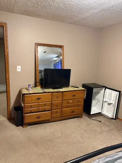 I have a huge room for rent in the lower level for 800$ shared kitchen and washroom in lower level ,...