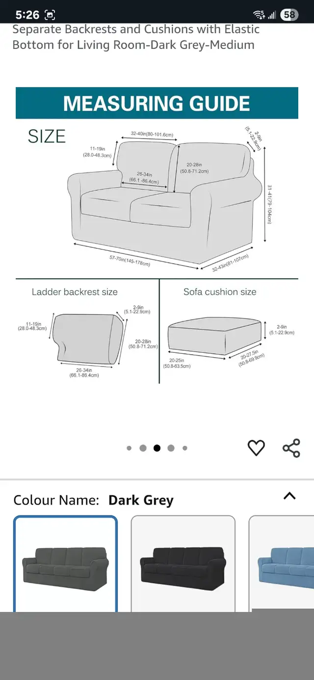 NEW Slipcovers! Price Cut! in Couches & Futons in Kingston - Image 5